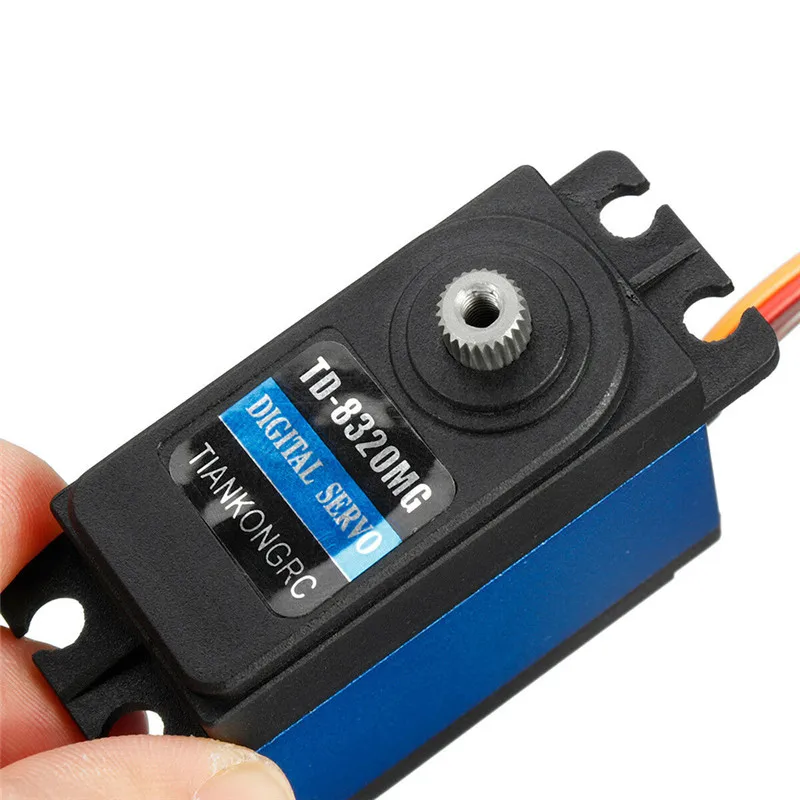 

360 20KG Waterproof High Torque Metal Gear RC Servo Motor Car Helicopter Boat Remote Control Toy Parts