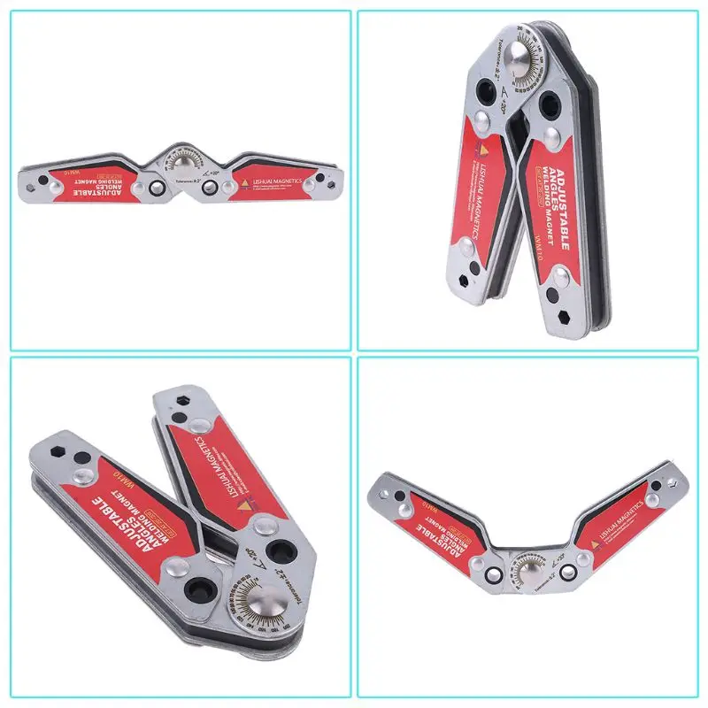 

Adjustable Magnets Welding Locator Magnetic Holder Welding Fixture Corner Clamp Y51B