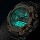 2021 LIGE Sport Men Quartz Digital Watch Creative Diving Watches Men Waterproof Alarm Watch Dual Display Clock Relogio Masculino Other Image
