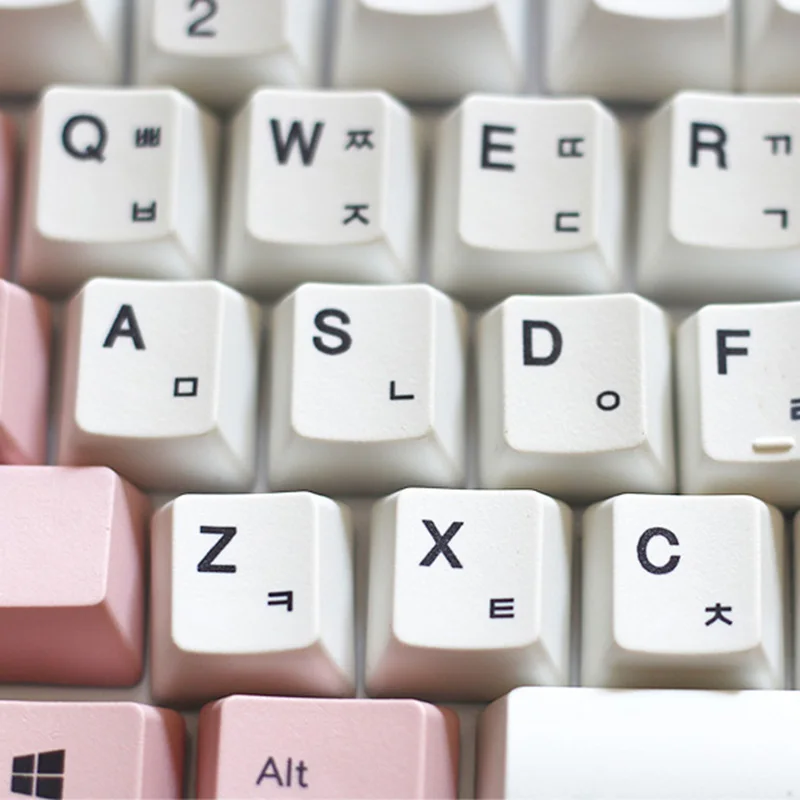PBT сублимационные корейские колпачки для ключей с подсветкой 104 клавиш Cherry Mx переключатели колпачки для ключей съемник для механической клавиатуры