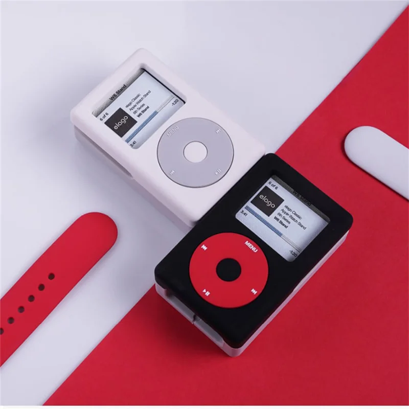 Подставка для Apple Watch 7 6 5 4 iWatch 3 2 1 силиконовые аксессуары настольные Ретро часы