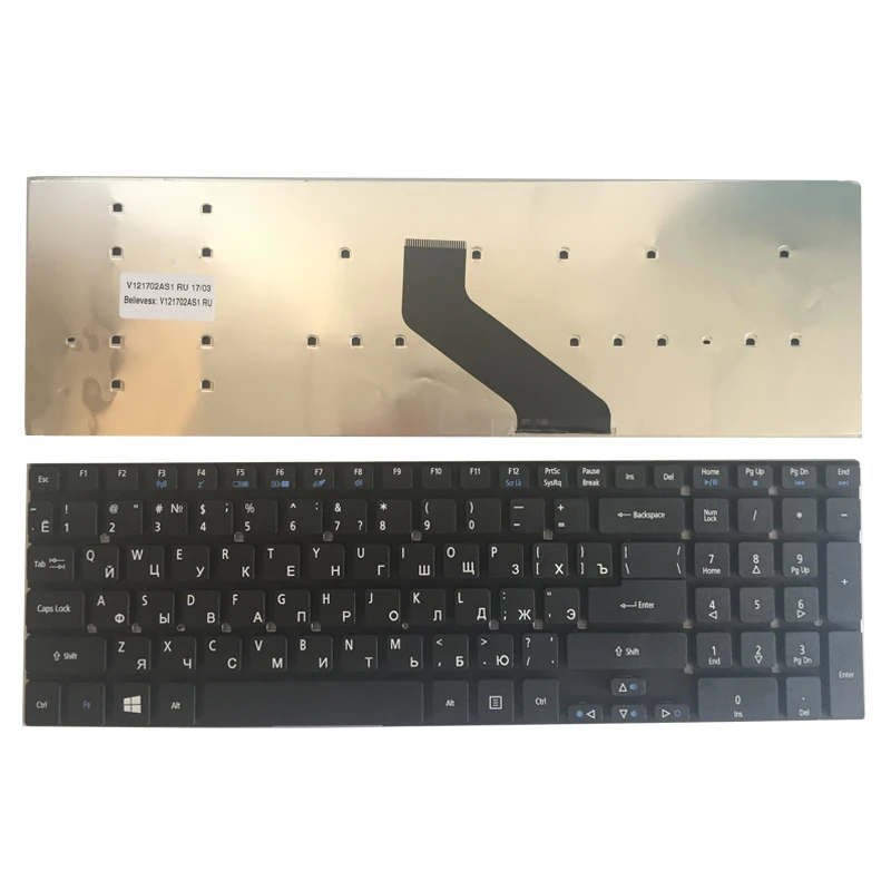 NEW Russian RU laptop Keyboard FOR Acer Aspire E1-570 V3-772 V3-531 V3-531G V5-561 V5-561G E1-570G V3-7710 V3-7710G V3-772G
