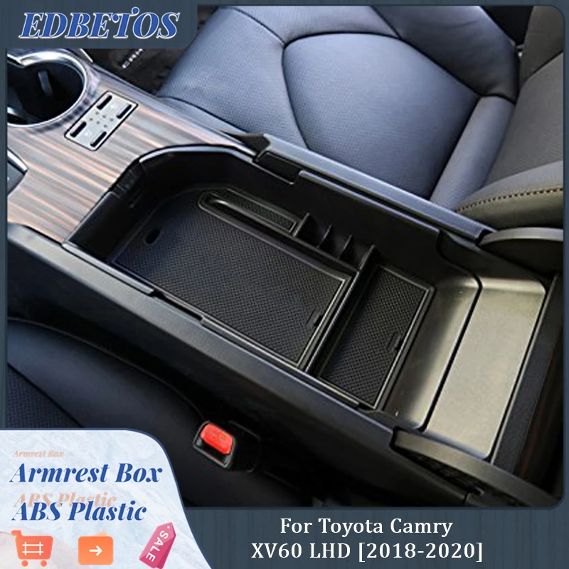 Для Toyota Camry центральный подлокотник коробка для хранения вставка Органайзер