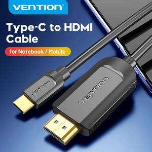 vention usb c to hdmi cable type c hdmi 4k30hz cable for macbook huawei mate 20 p20 pro samsung galaxy s10 type c hdmi adapter free global shipping