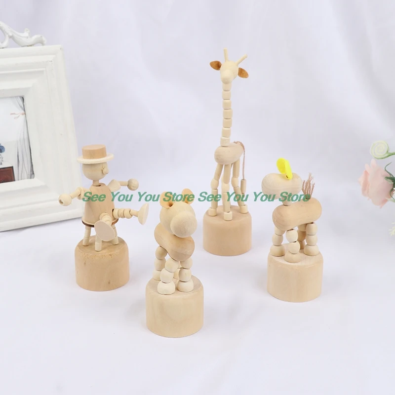 

Personalized Wooden Animal Decoration Children's Room Decoration Desktop