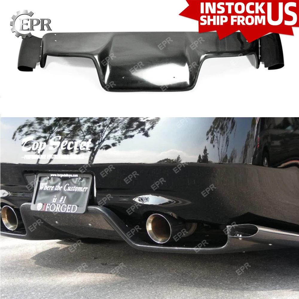 Для Nissan Z33 350Z(2003-2008) Стекловолокно Infiniti G35 Coupe 2D JDM TS стиль Стекловолокно Задний диффузор(с фитингом) для 350Z