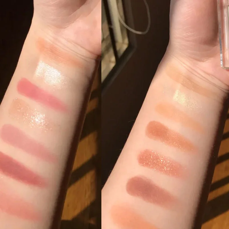 

7 Colors Matte Eyeshadow Palette Cosmetics Primer Waterproof Glitter Nude Eye Pigment Matte Shimmer Shadows Korean Makeup