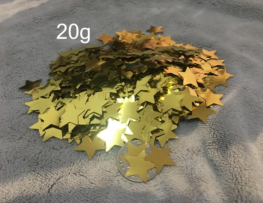 Gold star confetti Мигающий светодиодный Bobo воздушный шар с барабанные палочки гелия прозрачный клипсы для воздушных шаров, украшения для свадьбы дня рождения с 3-я ступенями частоты светодиодный светильник шар - Цвет: Gold star confetti