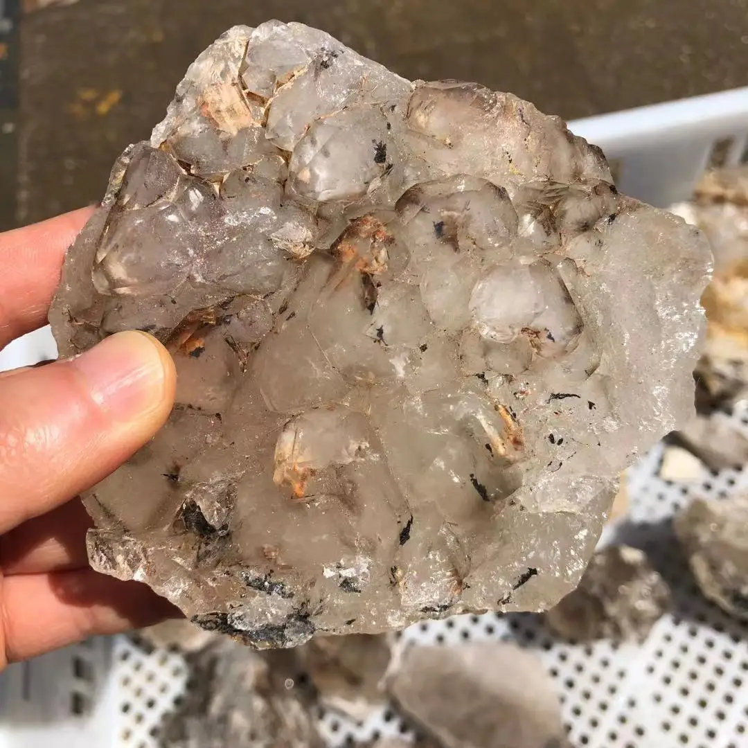 

400-1000G High Quality Natural Crystal Raw Stone Ore Specimen Cutting Processing Home Aquarium Healing Decoration