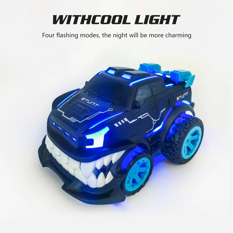 RC автомобиль трюк автомобиль 360 вращается и переворачивается гоночный автомобиль дистанционного управления для детей подарок на день рождения светильник на радиоуправлении светодиодные машины для детей