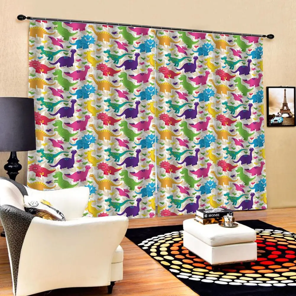 

kids curtains Beautiful Photo Fashion Customized 3D Curtains cartoon curtains