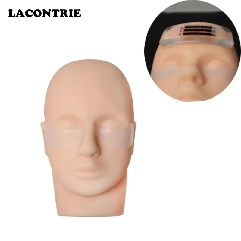 

1 шт. манекен для массажа головы, наращивания ресниц, макияжа, практики, косметические модели, профессиональные тренировочные головки, инстр...