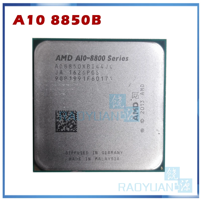 AMD A10 8800 серии 8850 A10-8850B Процессор 3 9 ГГц разъем FM2 + 4 ядра 8850B настольные компьютеры