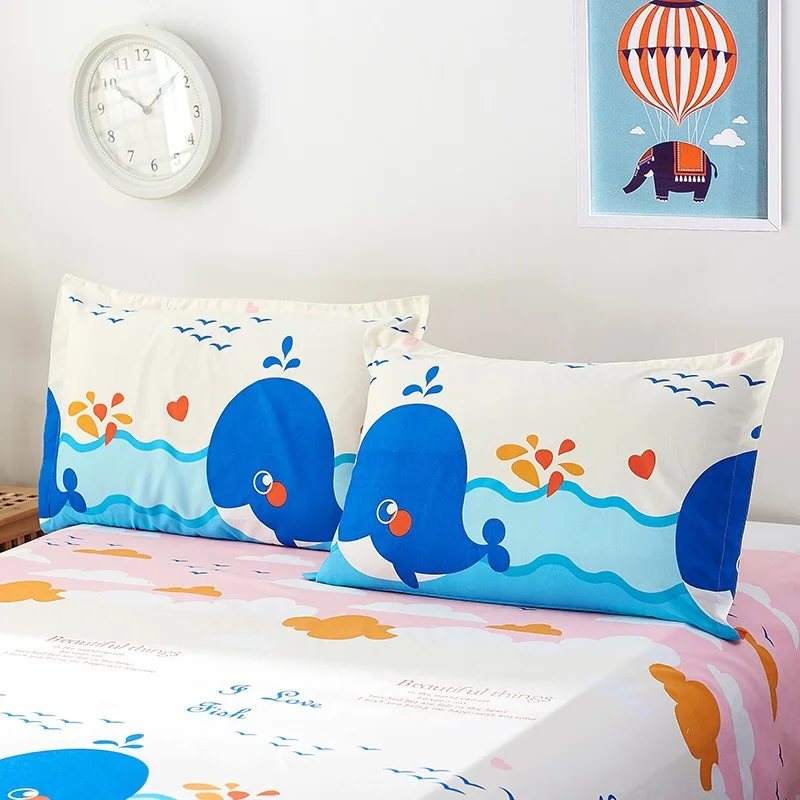 

Nordic Fashion Simple Pillow Cases Couple Decor Bedroom Pillow Cover 48x74cm Pillowcases Adults Pillowslips for Decor