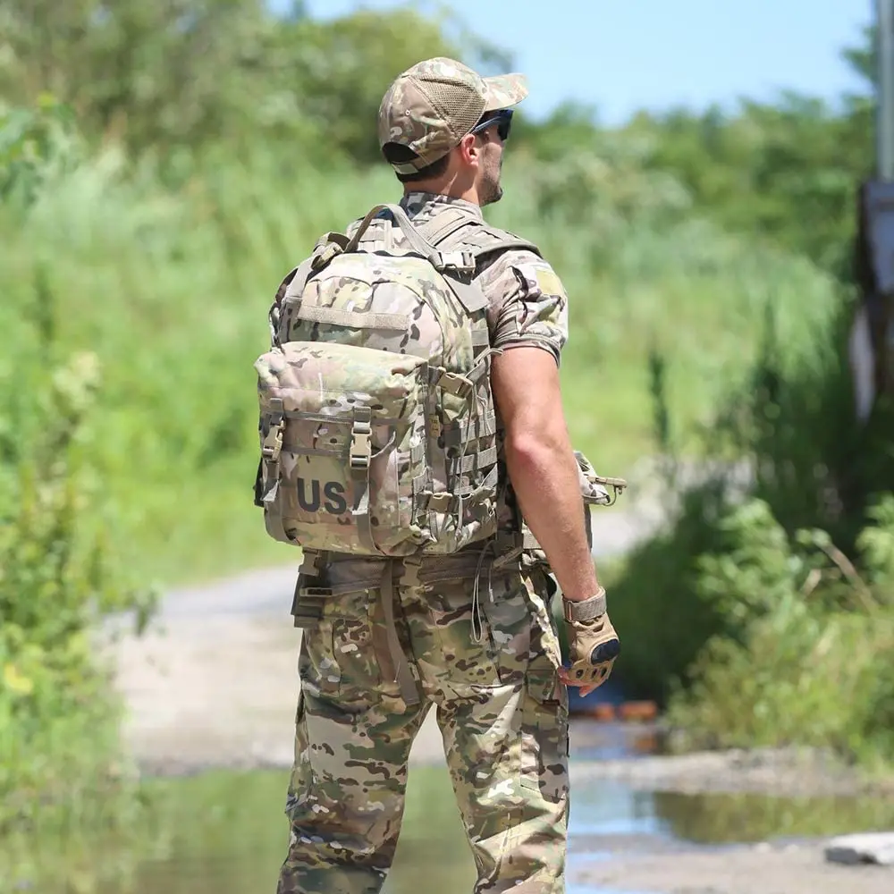 Военный Рюкзак Akmax US MOLLE II 30-40 л штурмовой тактический Мужской армейский ранец для