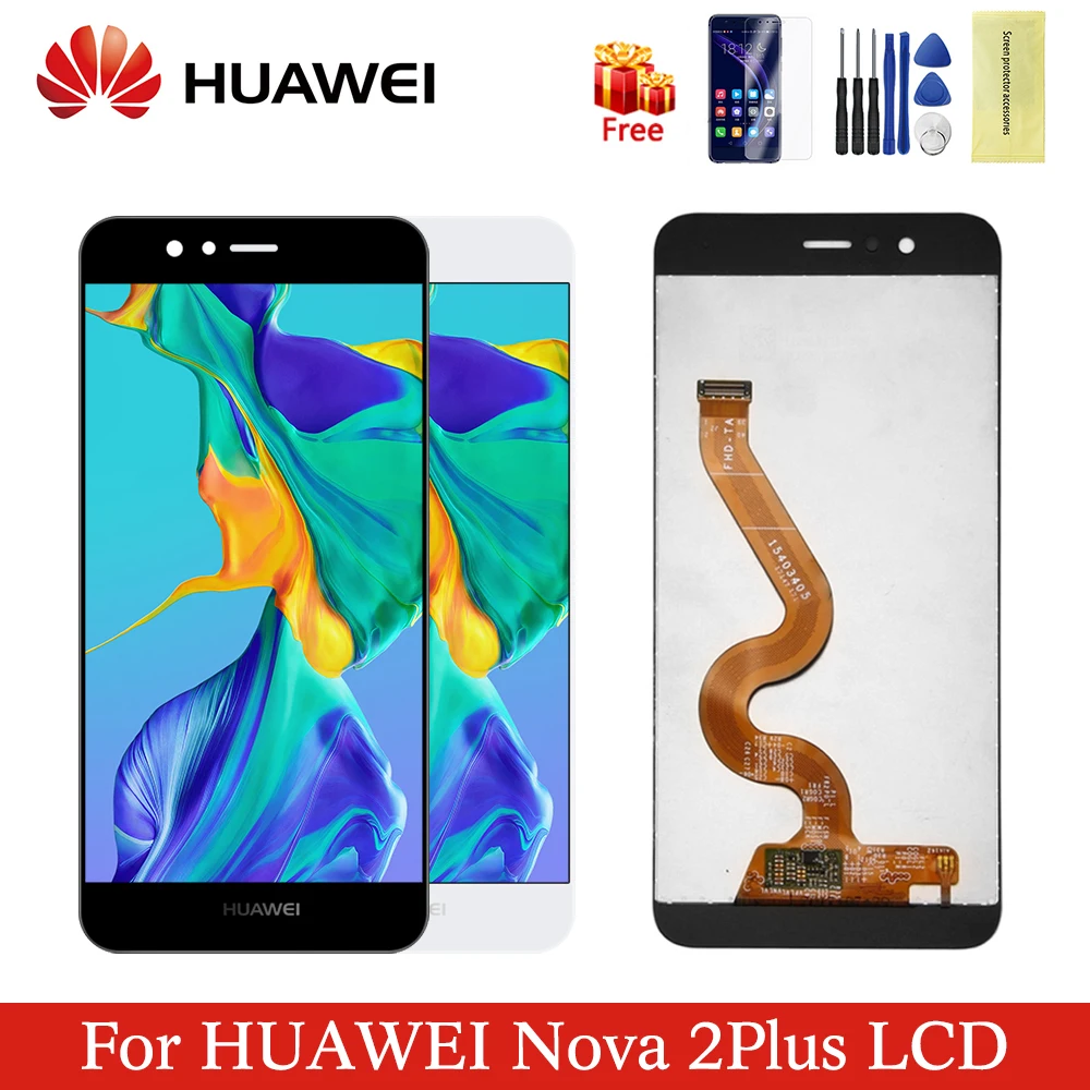 Для 5," huawei Nova 2 Plus ЖК-дисплей+ сенсорный экран панель дигитайзер сборка Замена для huawei Nova2 Plus экран