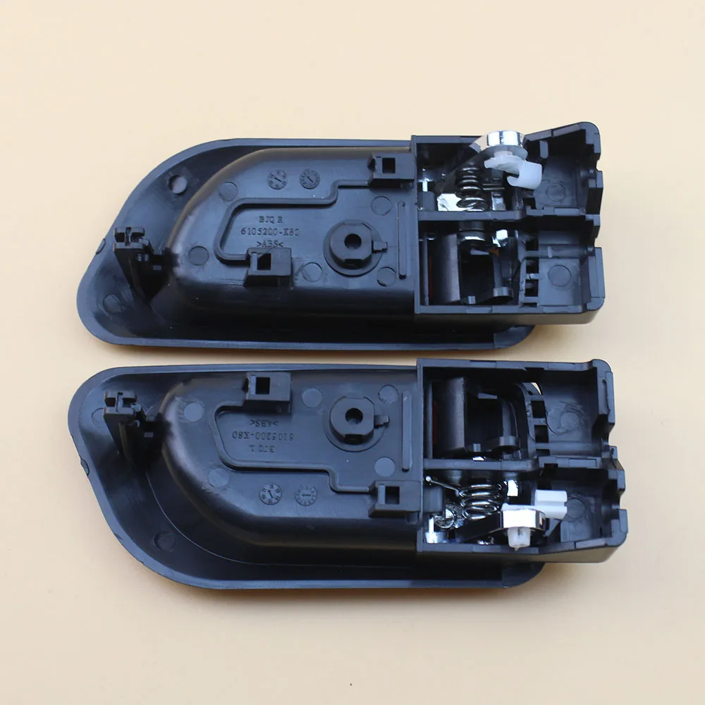 LARBLL Черный Бежевый автомобильный Стайлинг внутренние дверные ручки внутренняя