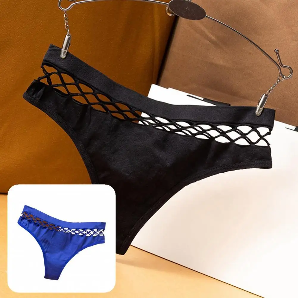 

Fabulous Ladies Underpants Hollow Out Comfortable Seamless Solid Color G-strings Women Panties Ladies Briefs