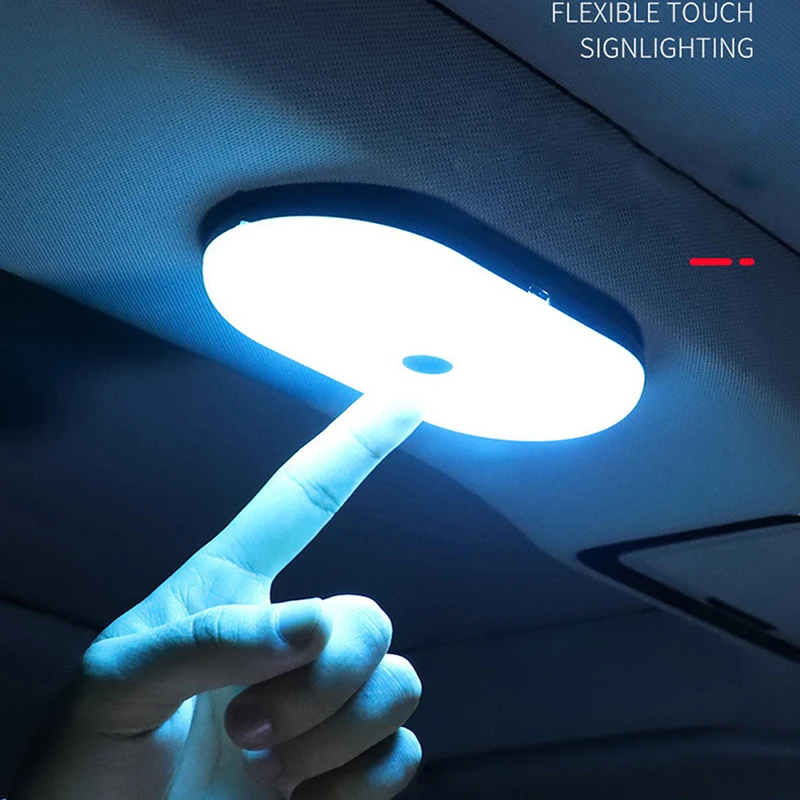

Car Ceiling Lamp Touch Type Night Light USB Charging Car Interior Reading Light
