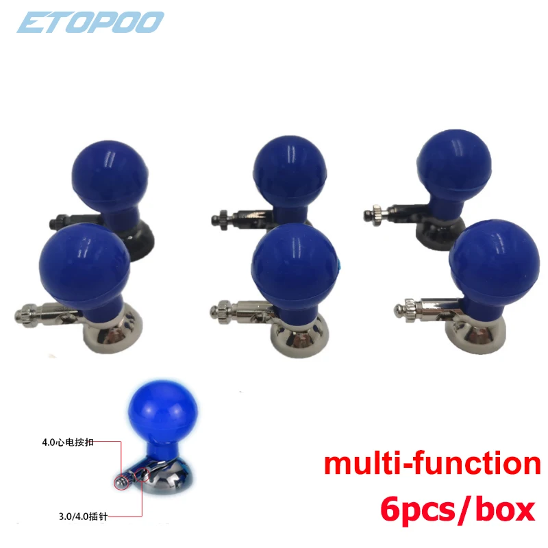 6 шт./лот Многофункциональный взрослый ЭКГ/ЭКГ электрод Ag/AgCl грудной всасывающий