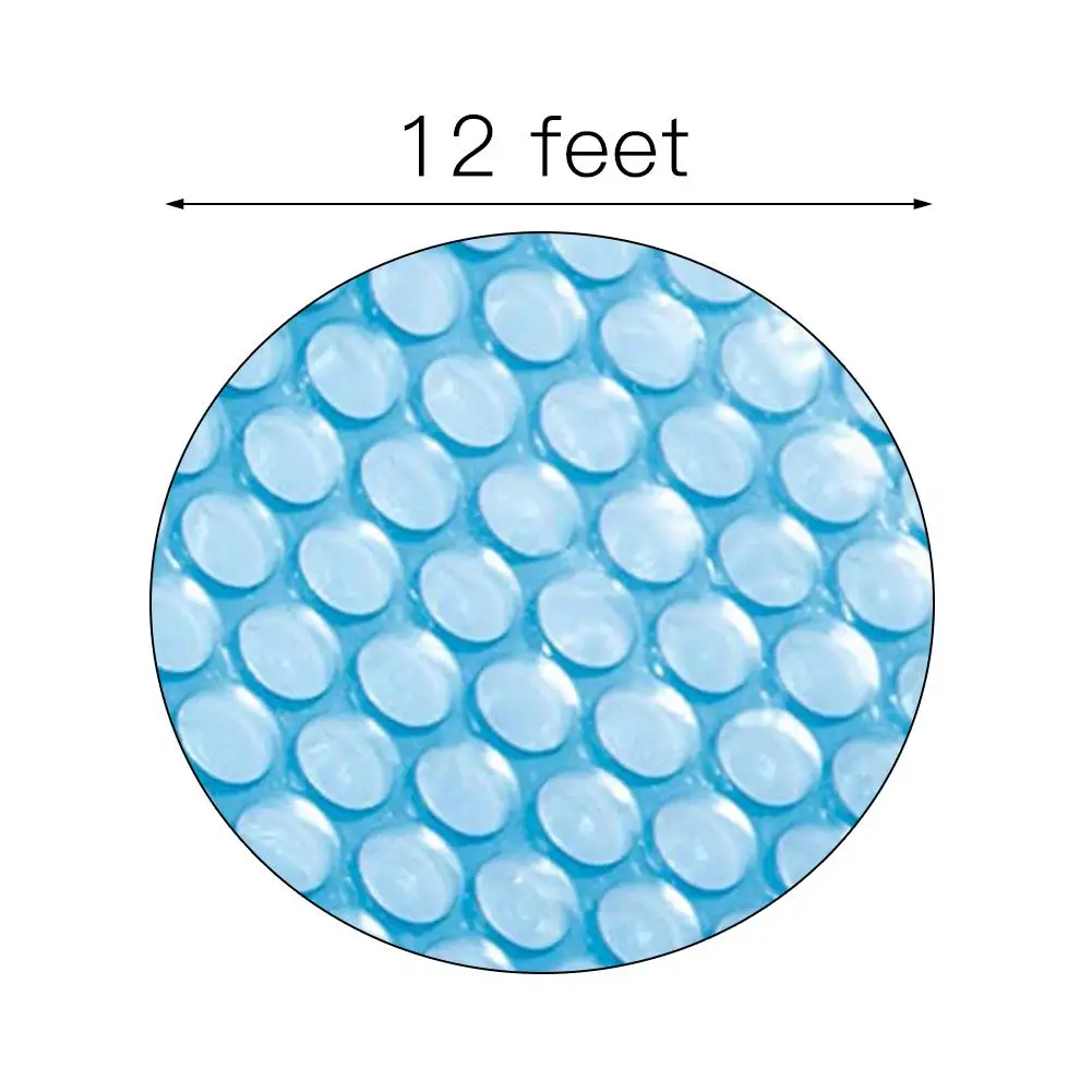 Круглая покрытие ванны для бассейна на солнечной батарее 400 см покрывало с