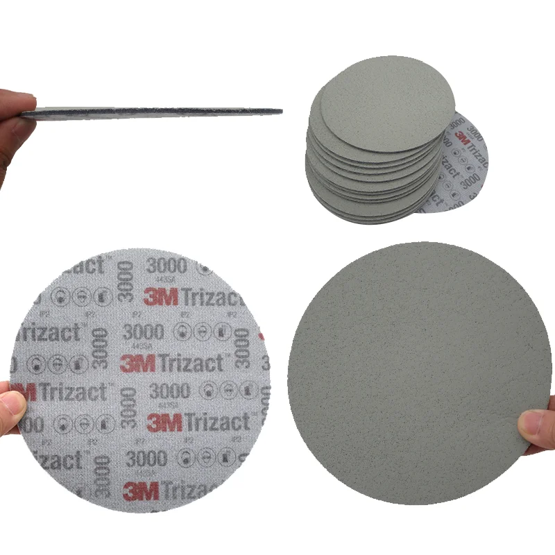 6 Inch 3M Trizact Hookit Foam Abrasive Disc Sanding Sponge Sandpaper 3000 Grit 5000 | Инструменты
