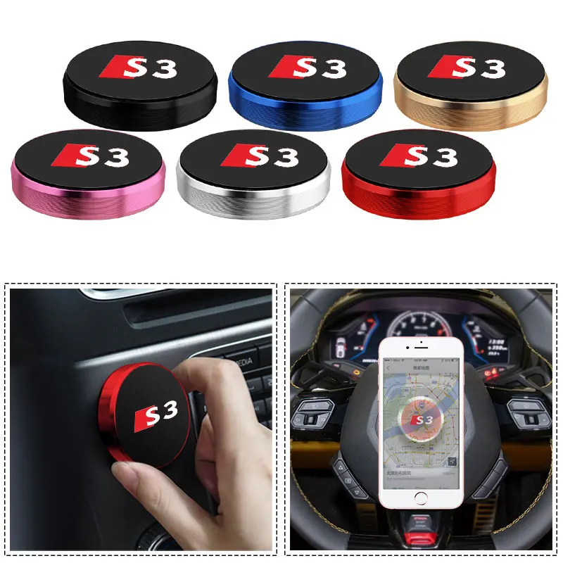 

Car styling Magnetic Car Phone Holder GPS Stands Car Interior Accessories For Audi A1 A3 A4 A5 A6 A7 A8 Q3 Q5 Q7 S3 S4 S5 S8 TT