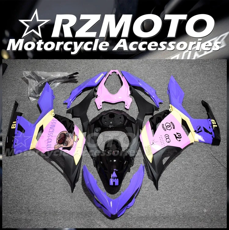

New ABS Motorcycle Fairings kit Fit for Kawasaki Ninja 400 2019 2020 2021 19 20 21 Bodywork set Custom Pink