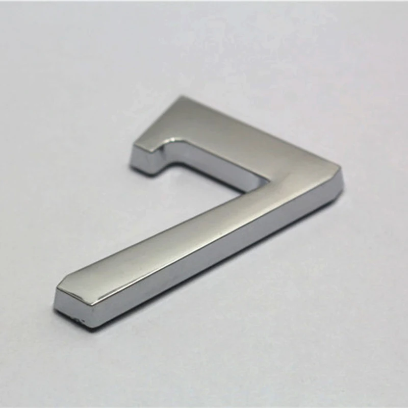 Самоклеящаяся табличка с цифрами 0-9 адресник цифры налет для дома отеля SP99 | Дом и