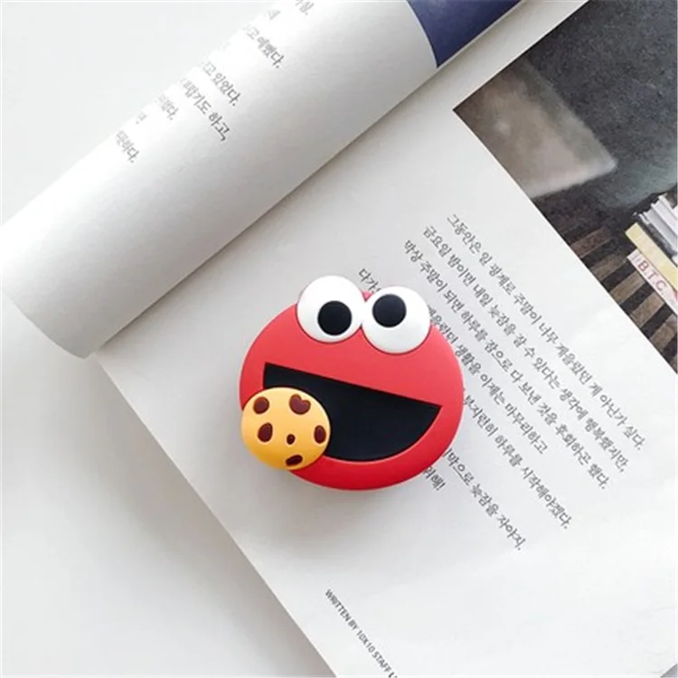 universal new phone socket stand bracket expanding stand stretch grip phone holder finger cute cartoon stand for iphone xiaomi free global shipping