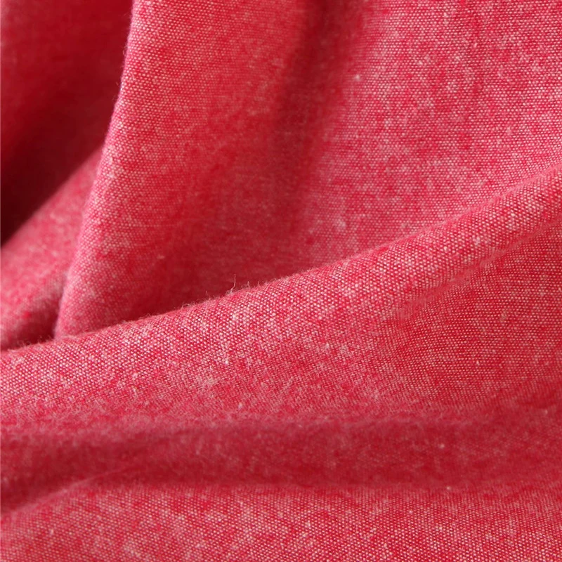 

New 2020 Women Casual Autumn Cotton Red Long Shirts Female Classic Style Long Sleeve Solid Loose Streetwear Tops blusas mujer