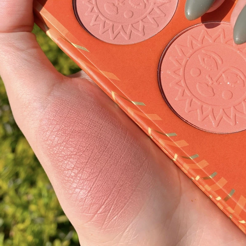 

Face Blush Palette Easy To Wear Makeup New Natural Powder Rouge Women Makeup Natural Blush Palette Durable Colors Blush