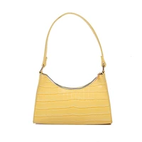 crocodile pattern shopping bag retro casual women totes small shoulder bags female leather handbag for women 2021