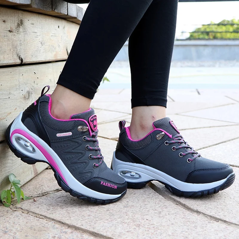 Женские кроссовки с воздушной подушкой уличная удобная повседневная обувь