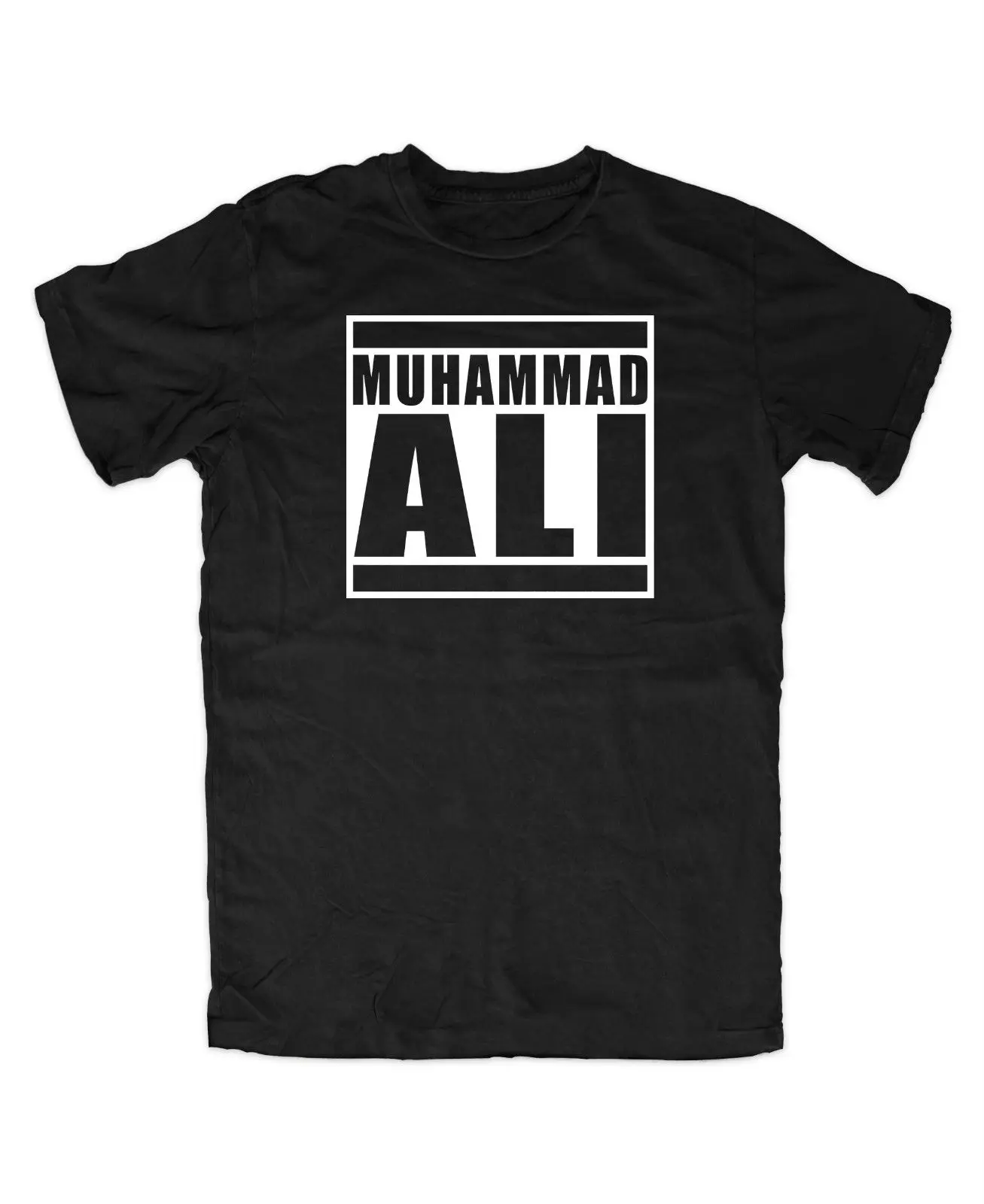 Muhammad футболка с Али боксёрские ММА боксерский бой Cassius Clay Rumble Jungle DMC показать