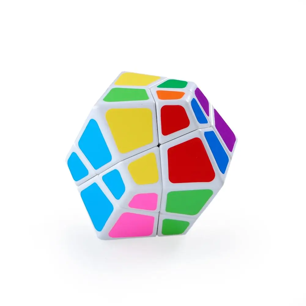 

4 Axis Magic Cube Dimamond Octahedral White Office Flip Puzzle Stress Reliever Relax Toys For Adult And Kid's