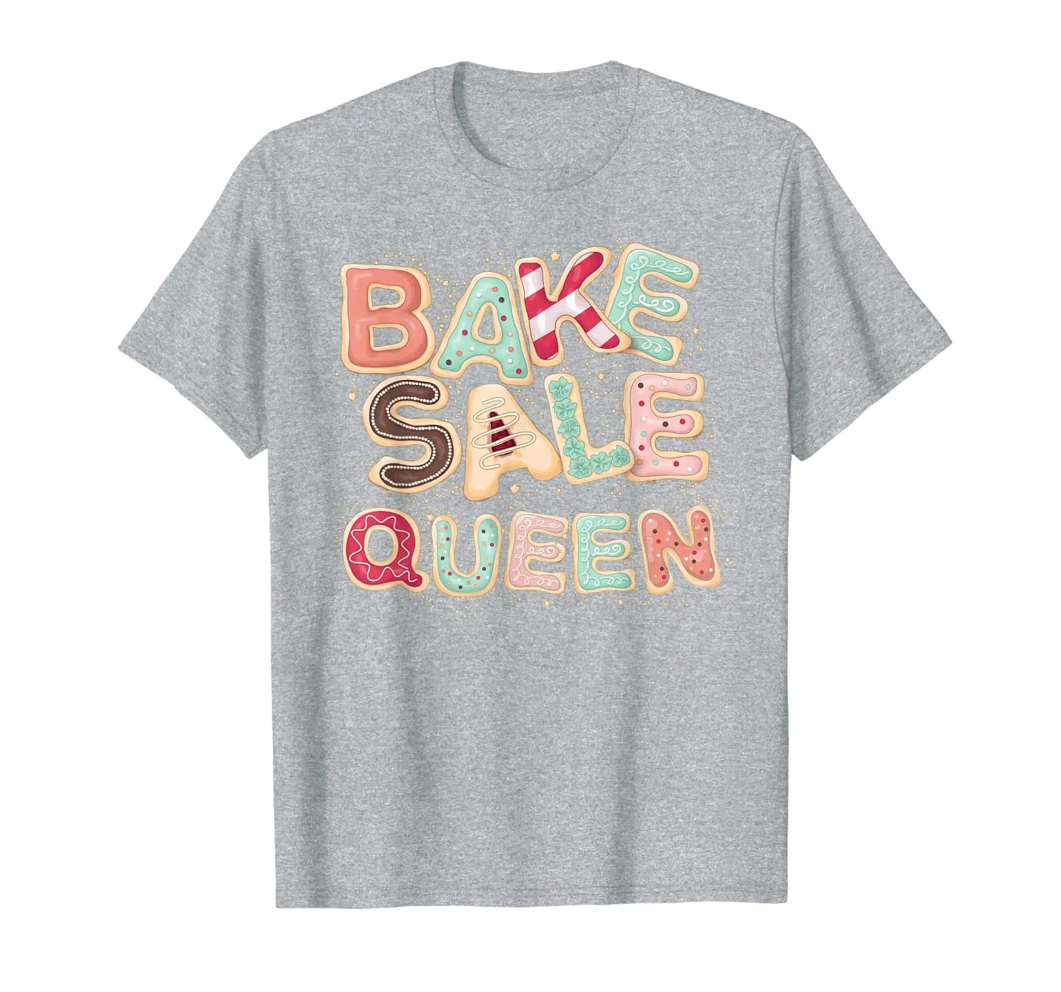 

School Cookies Bake Sale Queen Fundraiser PTA T-Shirt