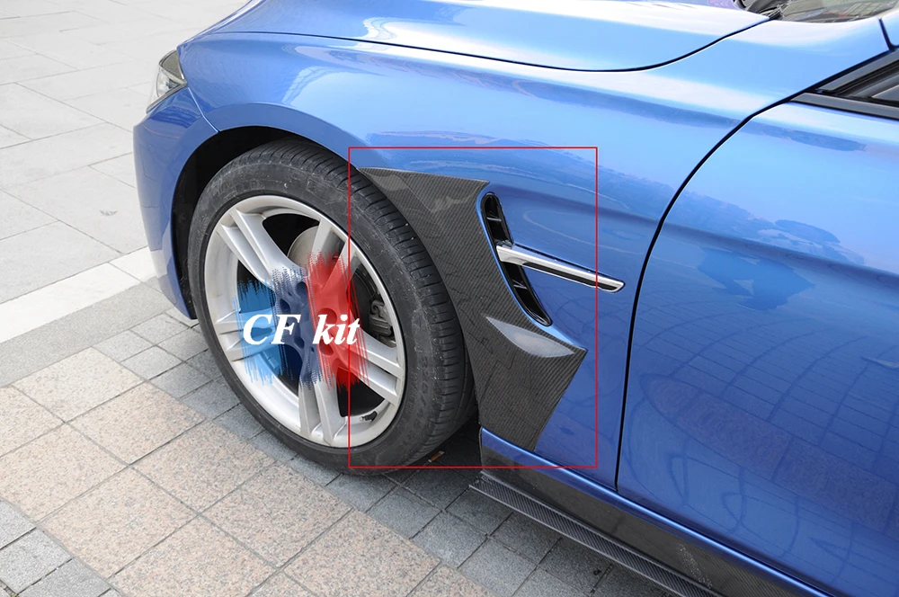 Комплект передних боковых крыльев CF вентиляционное отверстие из настоящего