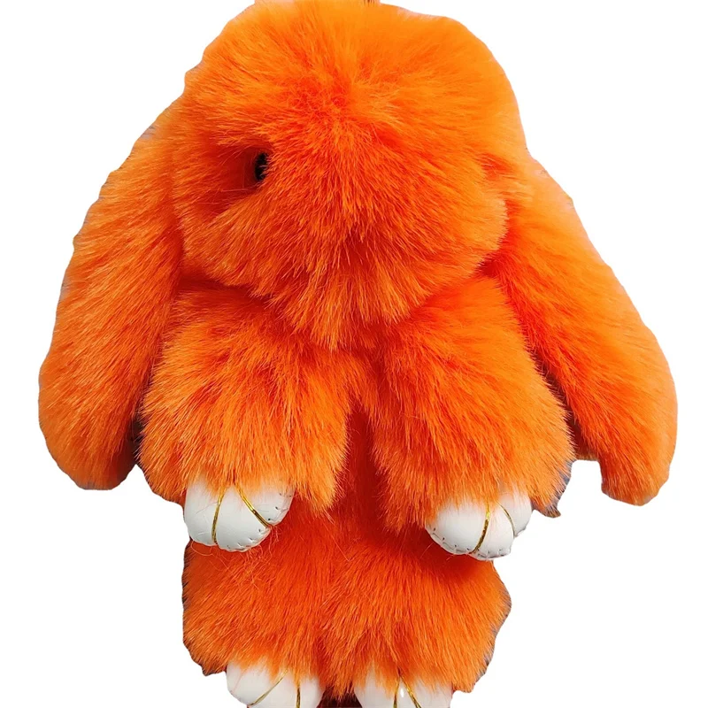 Брелок для автомобиля аксессуары влюбленных Искусственный Кролик подвеска