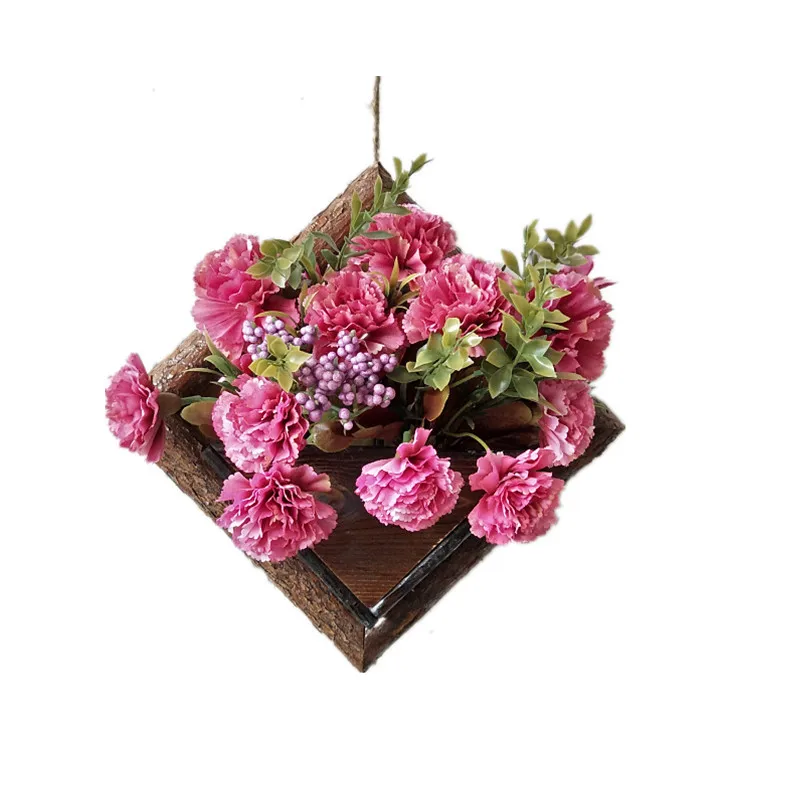 Настенные цветочные горшки Деревянный Цветочный контейнер деревянные