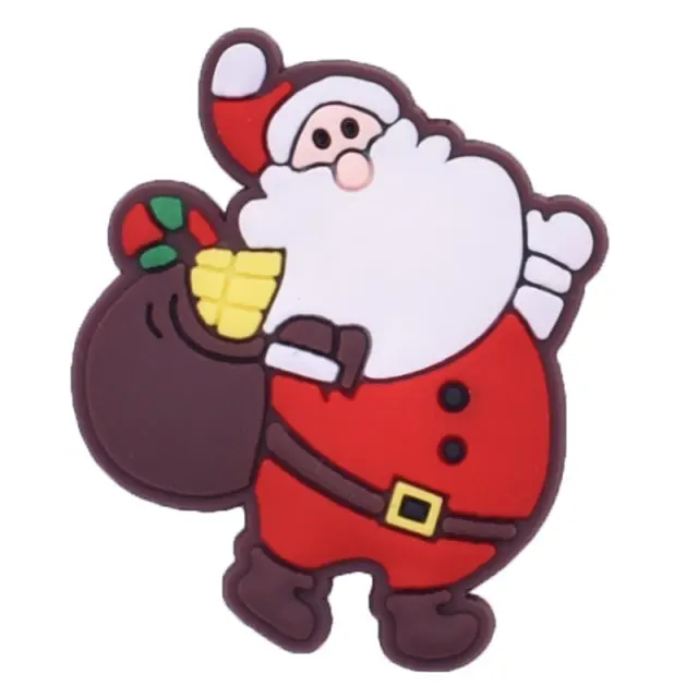 

10 pcs christmas Decorations Of Kids Shoes Snowman Santa Clause Reindeer Bell X'mas Snowflake XH Tree Snowflower XH-53-54