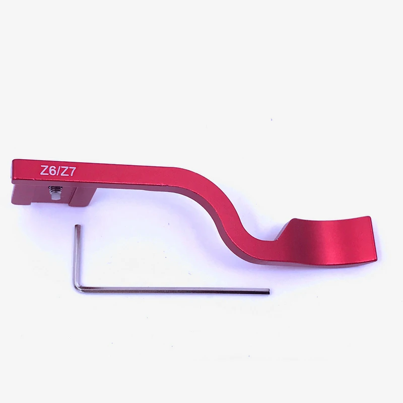 Красный металлический Горячий башмак большой палец вверх ручка для Nikon Z6