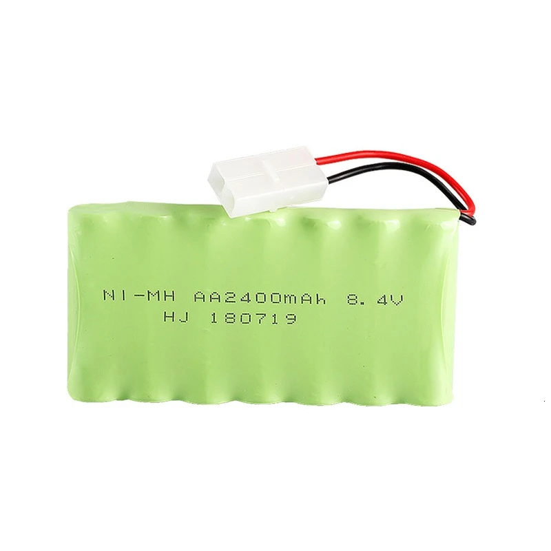 

( M Model ) 8.4v 2400mah NiMH Battery For Rc toys Car Tanks Trains Robot Boat Gun Ni-MH AA 700mah 8.4v Rechargeable Battery