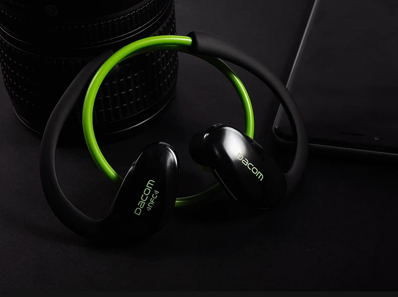 Dacom Athlete Bluetooth гарнитура для iPhone для samsung беспроводные наушники спортивные стерео наушники с HD микро NFC auriculares