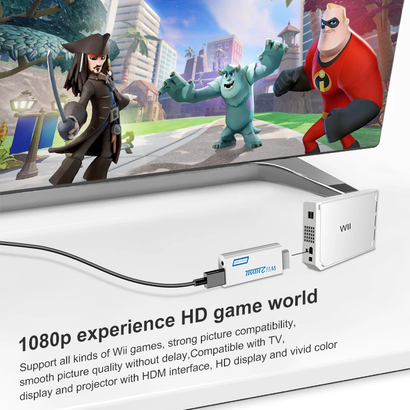 

WII to HDMI converter adapter
