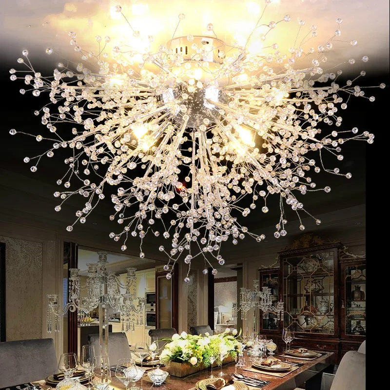 

Modern Imitated Crystal Acrly LED G4 Celling lights 8 Arms Celling Fixture for dining room living room home decoration WY507