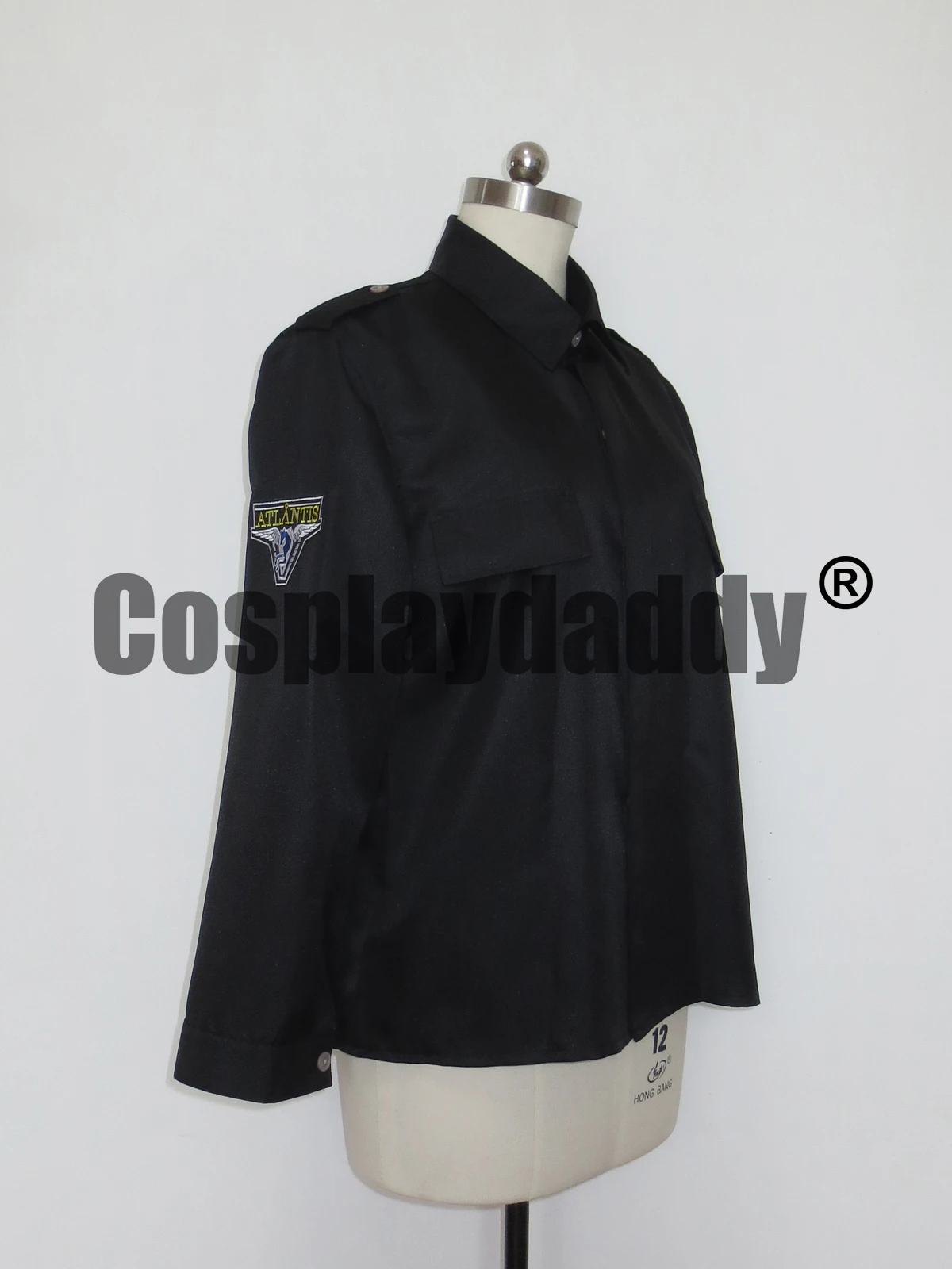 Костюм для косплея Stargate Atlantis униформа Джона Шепарда черная Повседневная