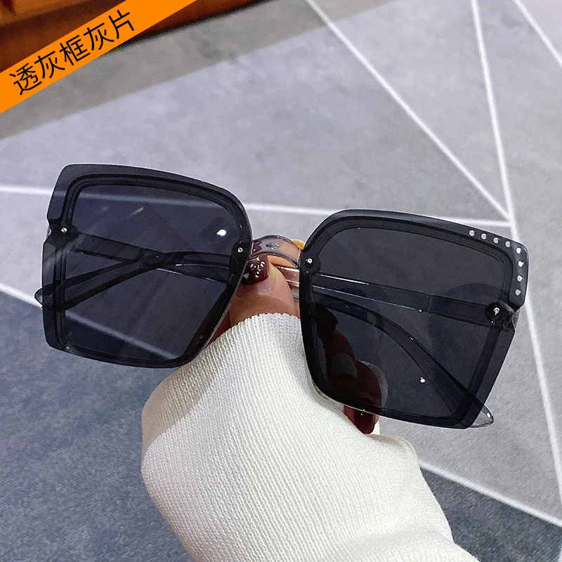 Новинка 2023 солнцезащитные очки в стиле ретро женские оверсайз модные с защитой
