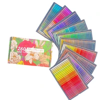 brutfuner 260520 professional oil color pencil set sketch coloured colored pencils for draw coloring school art supplies