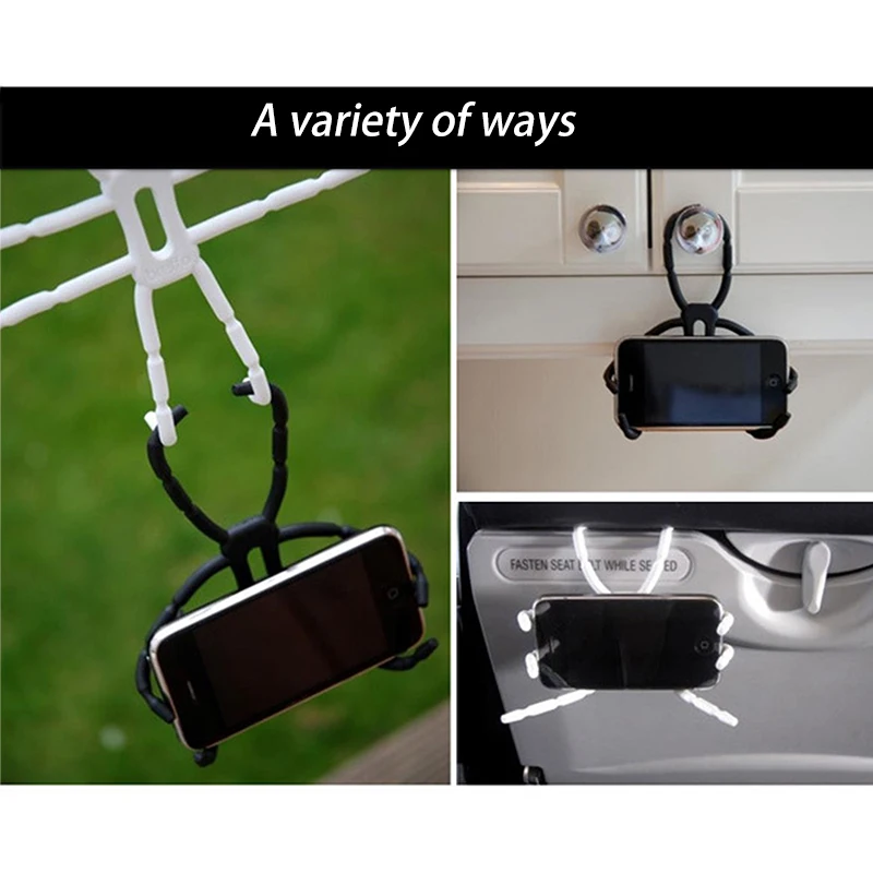 universal phone holder spider style phone holder mount stent desk stand mobile phone lazy holder for xiaomihuaweiiphone 11 free global shipping